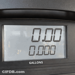 Gas Meter Displaying 0.00 GIF