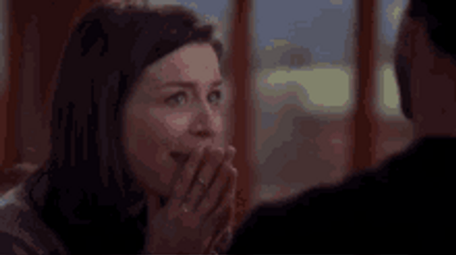 Gasp Amelia Sheperd Grey's Anatomy GIF