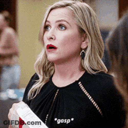 Gasp Arizona Robbins Grey's Anatomy GIF