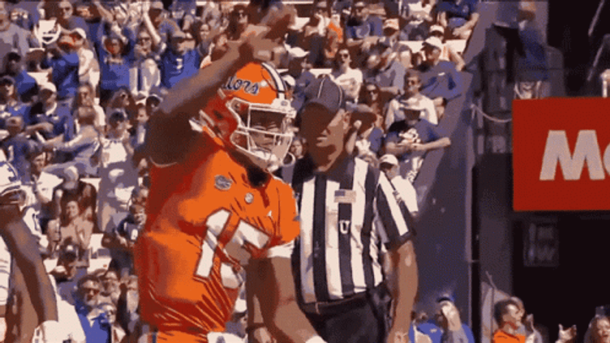 Gator Chomp Thats My Quarterback Anthony Richardson GIF