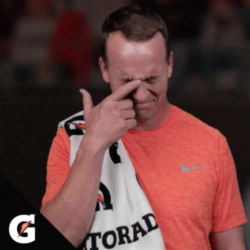 Gatorade Man Crying GIF