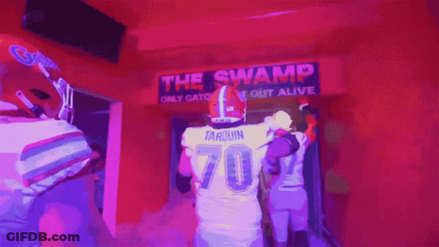 Gators Grand Entrance GIF