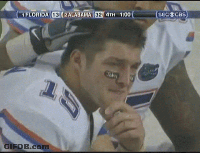 Gators Player Chin Rub GIF