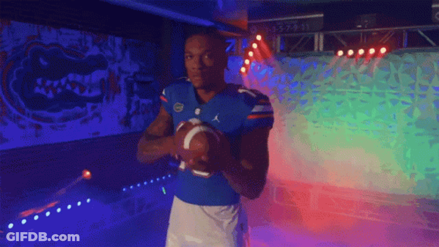 Gators Player Estimating GIF