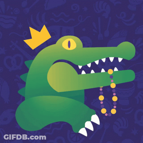 Gators Shining Accessories GIF