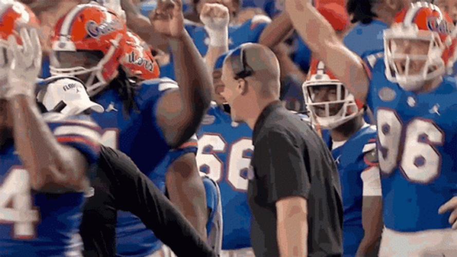 Gators Very Happy Coaches GIF