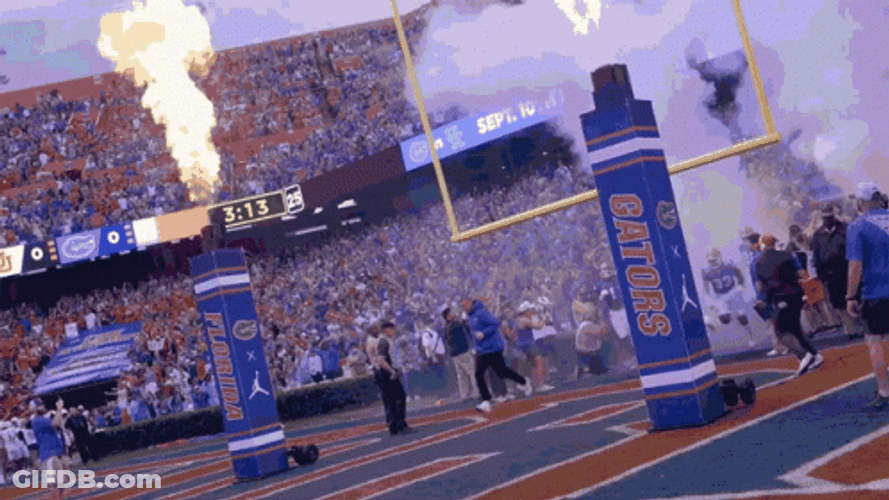 Gators Welcome Entrance GIF
