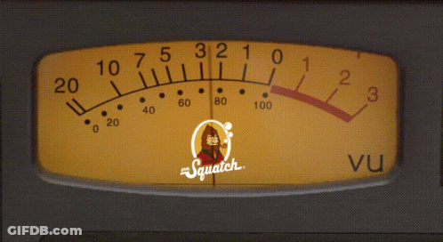 Gauge With Monkey And Word Squatch GIF