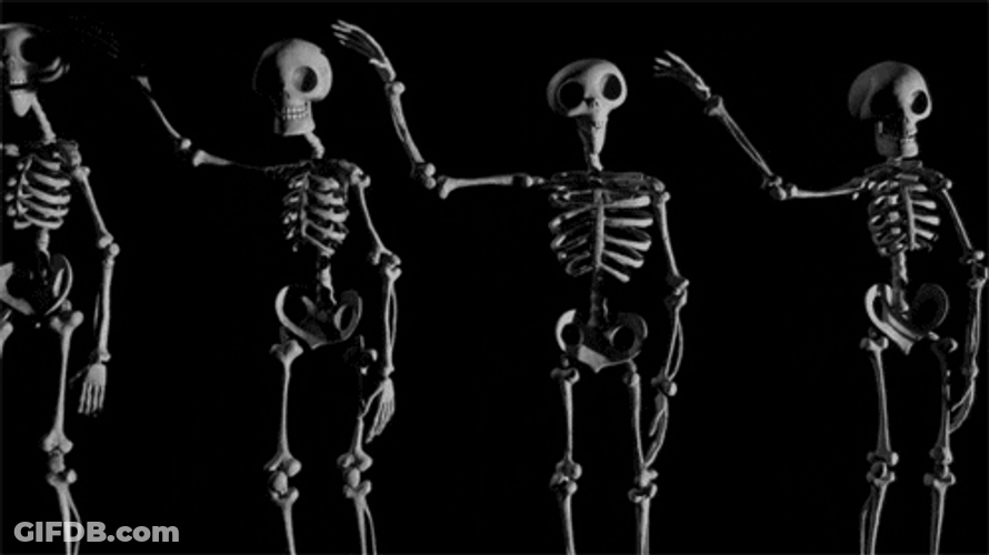 Gaunt Corpse Skeleton Dancing GIF
