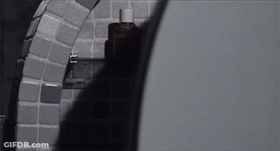 Gaunt Scary Mirror Reflection GIF