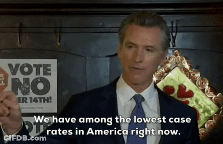 Gavin Newsom Lowest Latency GIF