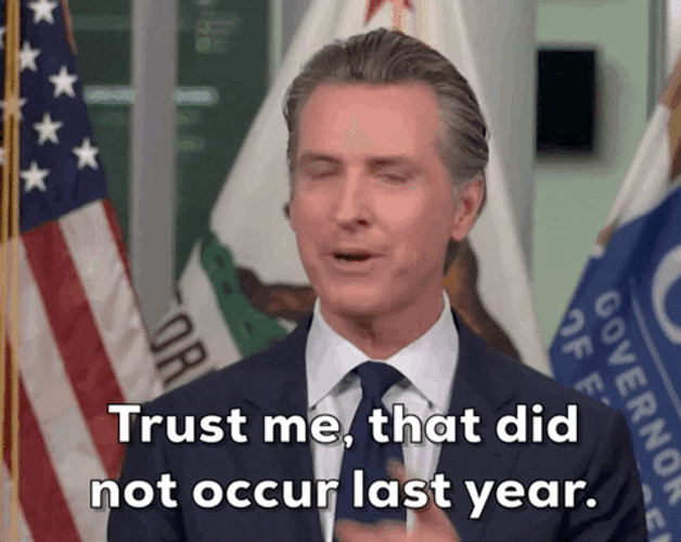 Gavin Newsom Trust Me GIF