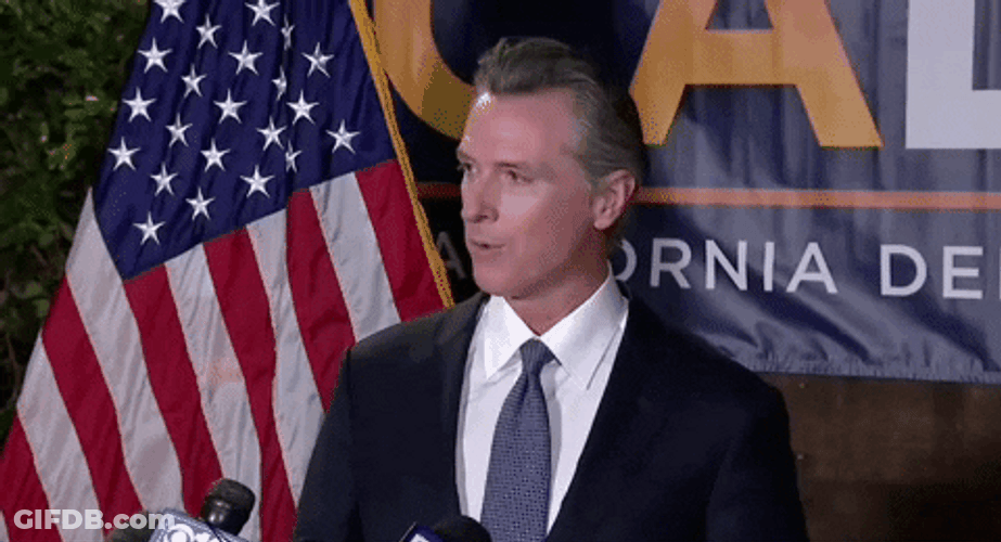 Gavin Newsom We Said Yes To Vaccines GIF