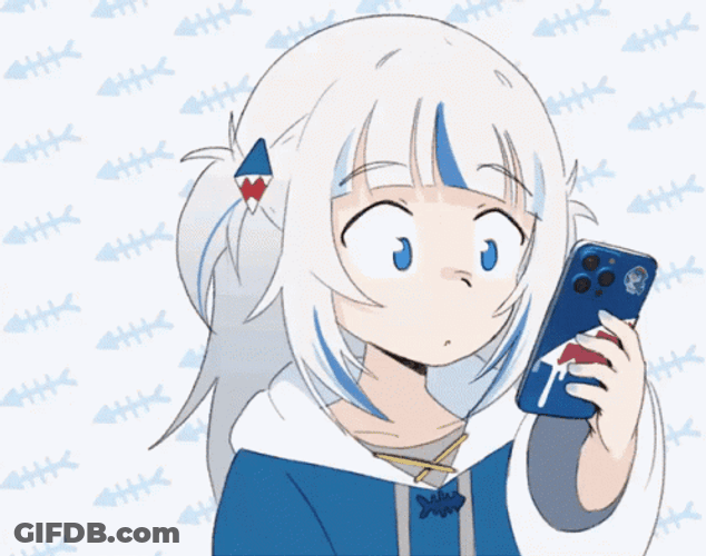 Gawr Gura Disgusting Face GIF