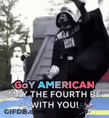 Gay American May The Fourth Greeting GIF