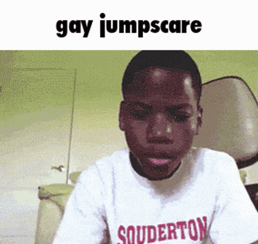 Gay Gay Jumpscare GIF