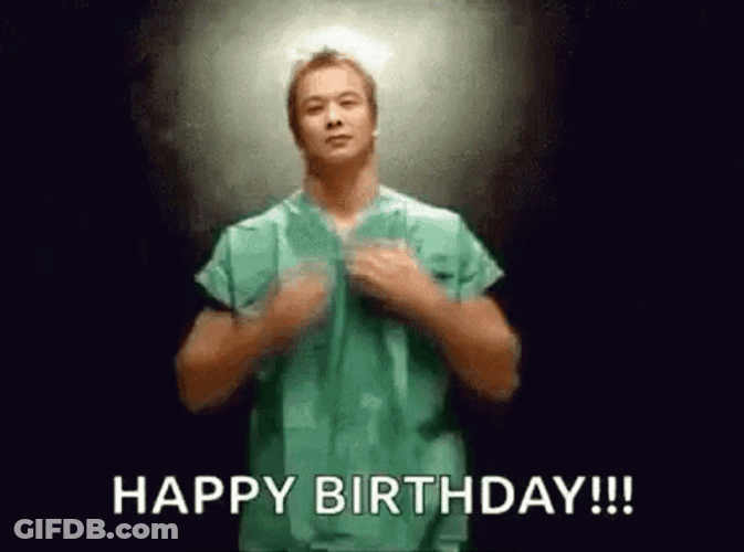 Gay Happy Birthday GIF