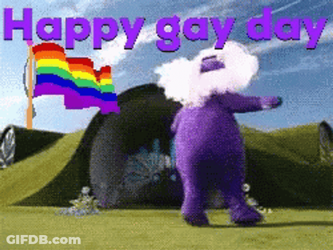 Gay Happy Birthday GIF