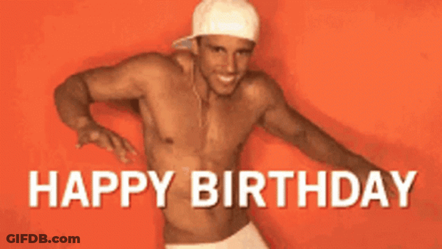 Gay Happy Birthday GIF