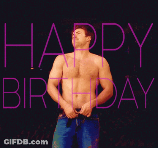 Gay Happy Birthday GIF