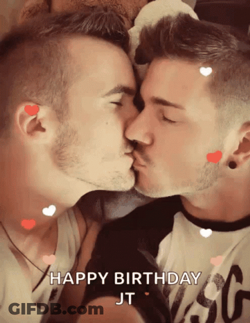 Gay Happy Birthday GIF