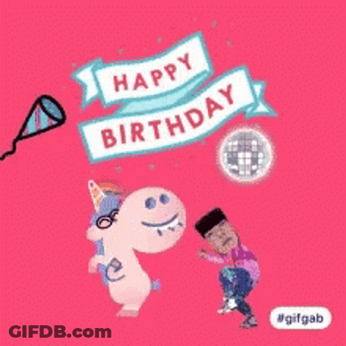 Gay Happy Birthday GIF