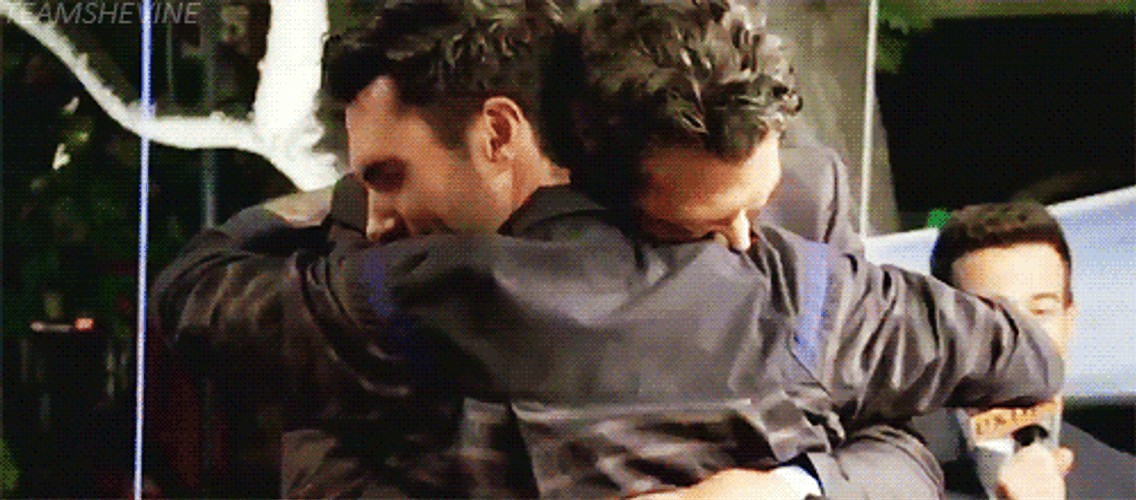 Gay Hug Blake Shelton Love GIF