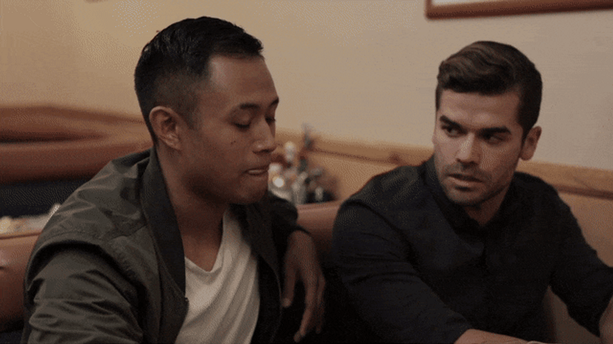 Gay Kiss Intense Love Affair GIF