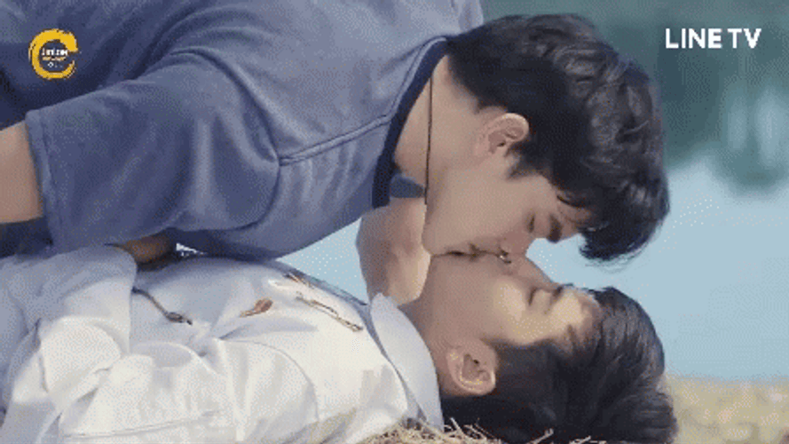 Gay Kiss Thai BL What The Duck GIF