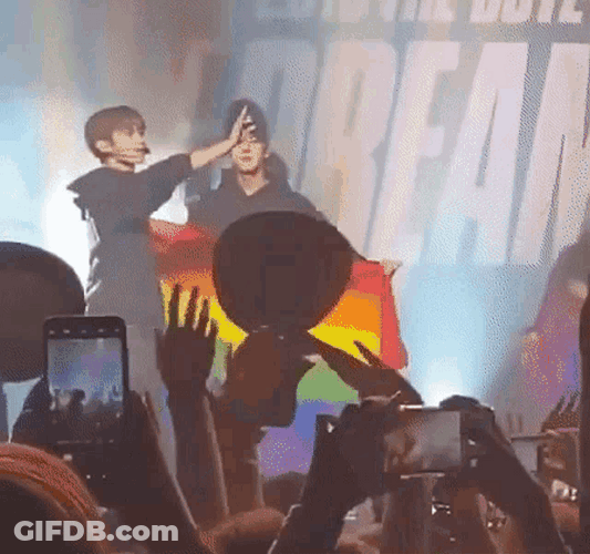 Gay Pride Flag The Boyz GIF