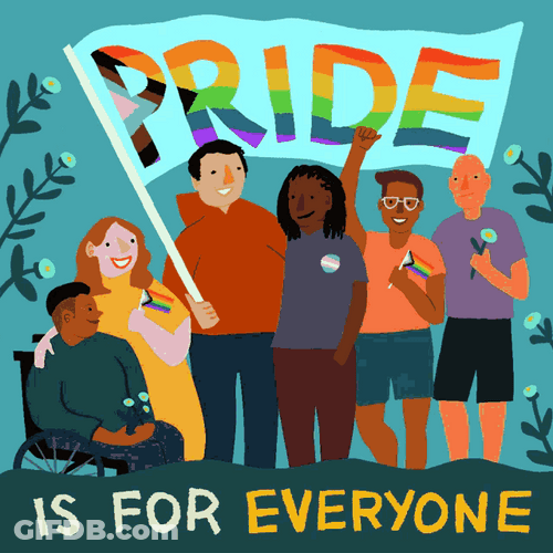 Gay Pride Is For Everyone GIF
