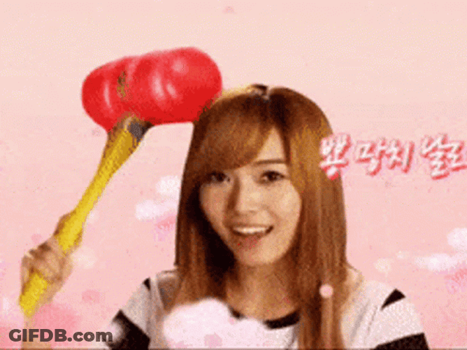 Gayong Kpop Hammer GIF