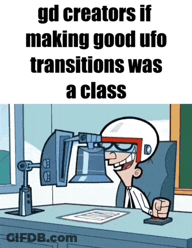 Gd Creators If Making Good Ufo Transitions Was A Class Is A Cartoon GIF