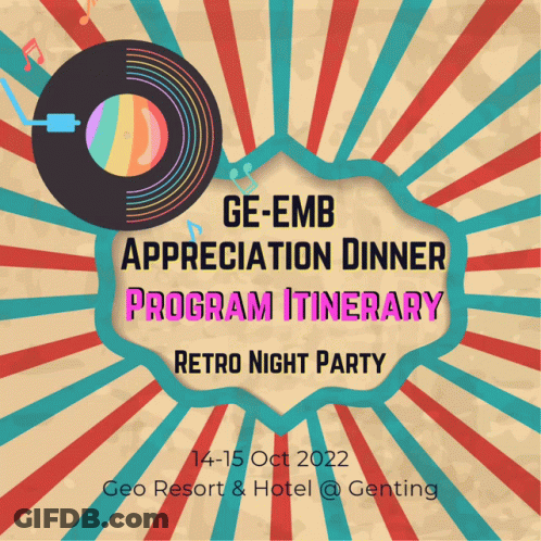 Ge-Emb Appreciation Dinner Program Itinerary GIF