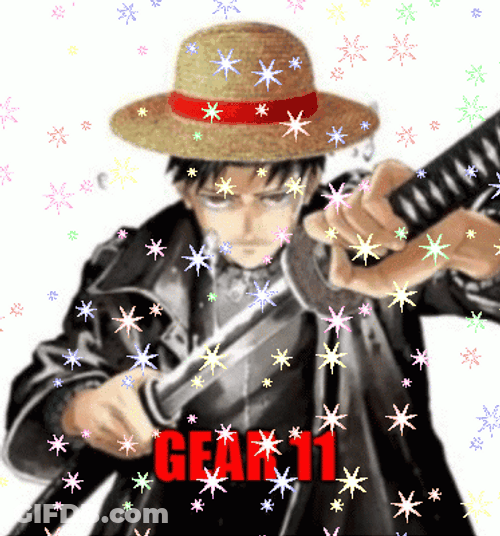 Gear 11 Monkey D. Luffy GIF