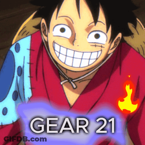 Gear 21 Monkey D. Luffy GIF