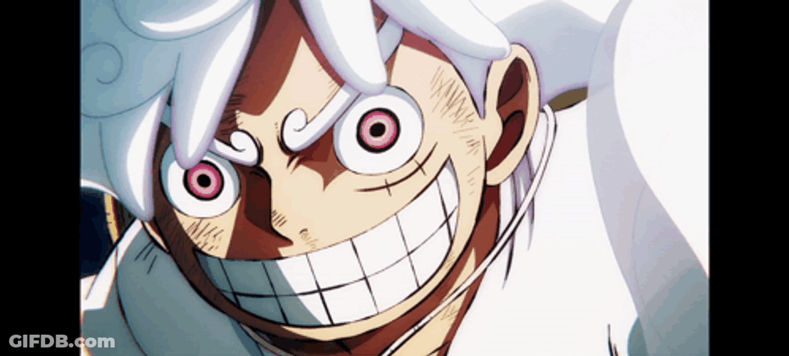 Gear 5 Form Monkey D. Luffy GIF