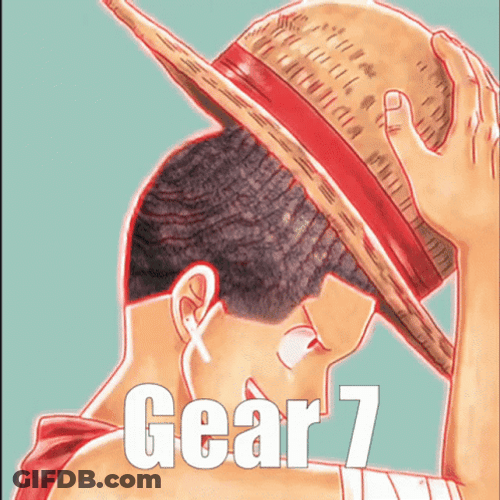 Gear 7 Luffy GIF