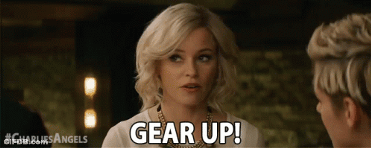 Gear Up Charlies Angels GIF
