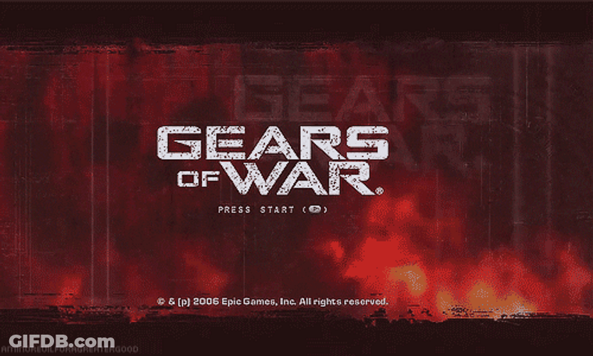Gears Of Wars Start Page GIF