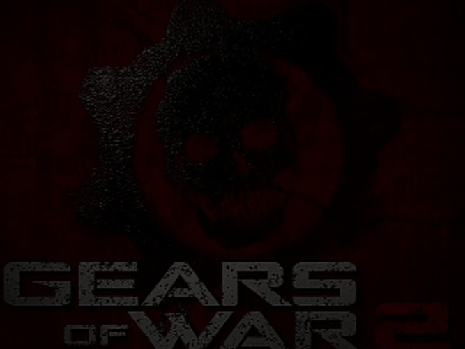 Gears Skull Gears Of War 2 Logo GIF