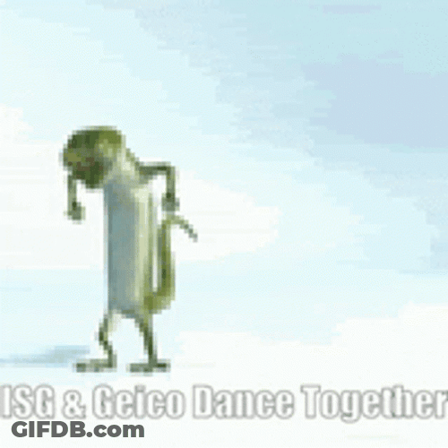 Geckos Dancing Lizard Together GIF