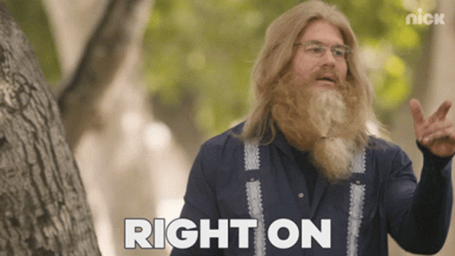 Geeky Guy Right On Pointing Out GIF