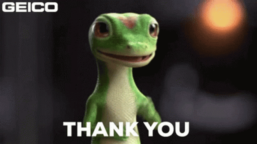 Geico Thank You GIF
