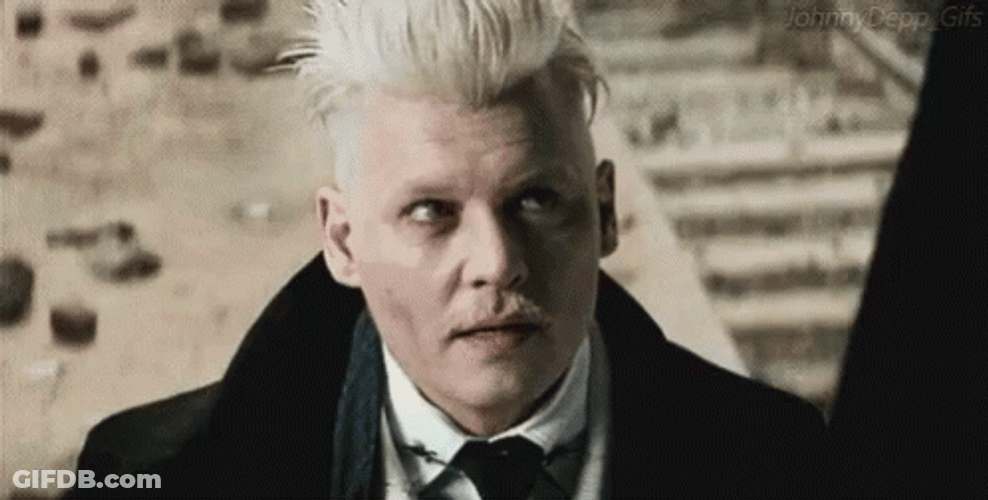 Gellert Grindelwald Talking To Someone GIF