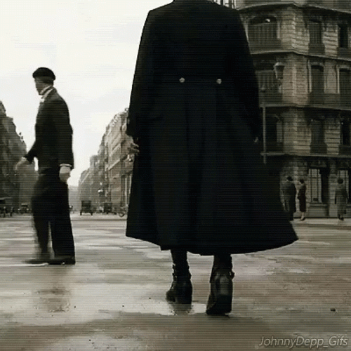 Gellert Grindelwald Walking Away GIF