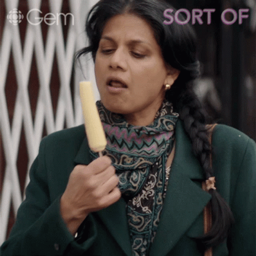 Gem Eating Popsicle Lick GIF