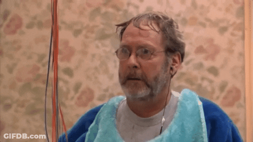 Gene Parmesan Anxious Reaction Arrested Development GIF
