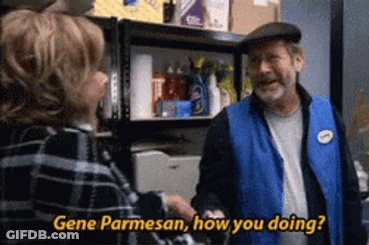 Gene Parmesan Lucille Bluth Introduction GIF