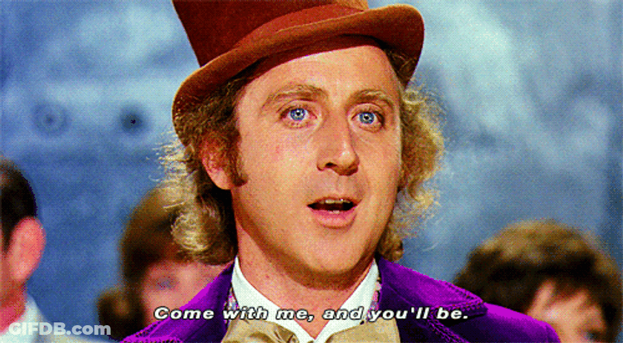 Gene Wilder As Willy Wonka Witness Me GIF